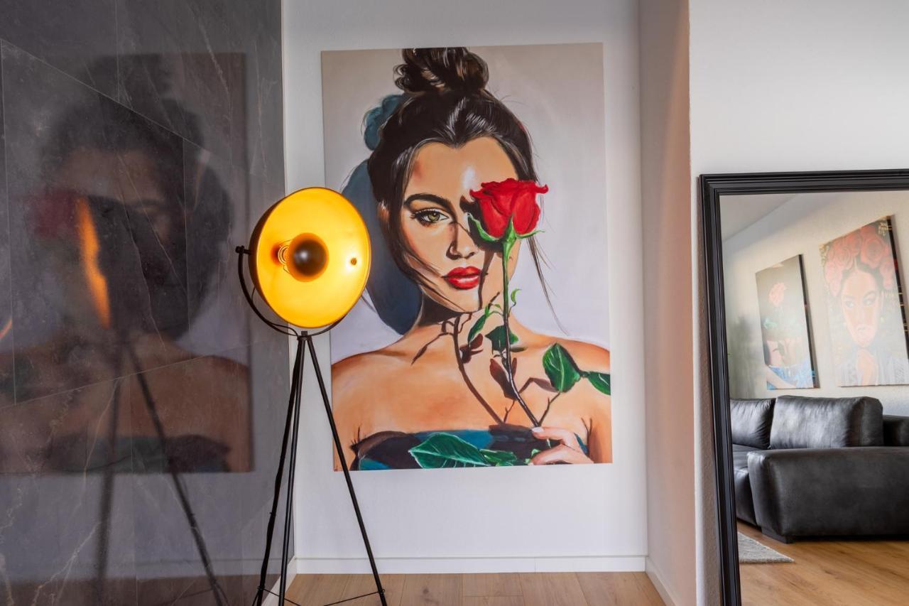 Ruesuite Xl I 2-Zimmer Apartment I Balkon I Netflix Essen Zewnętrze zdjęcie